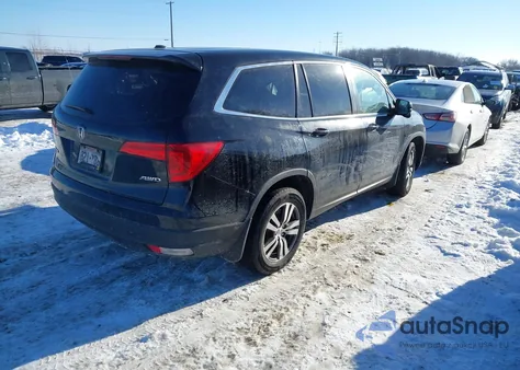 2017 Honda Pilot Ex-L from USA, damaged, VIN 5FNYF6H55HB045324